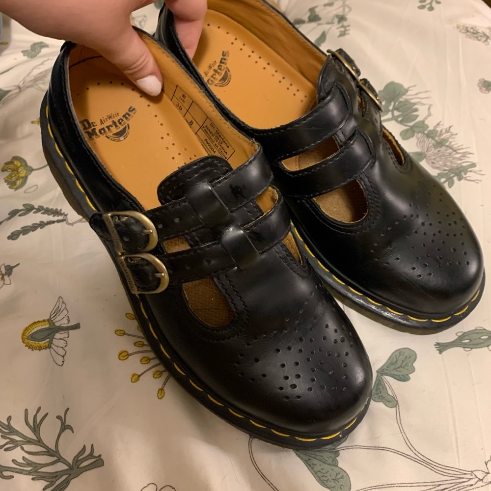 Doc Martens Mary Jane Oxford Buckle Shoes